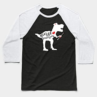 Nurse Saurus Baseball T-Shirt